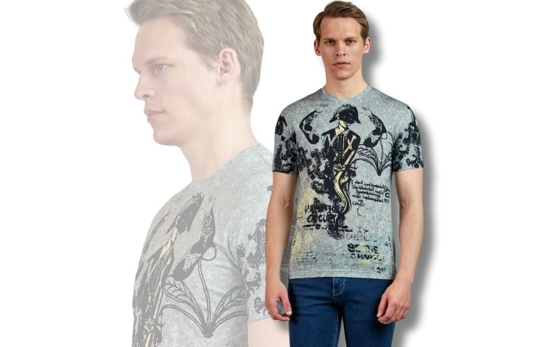 Blog yazısı Erkek Bisiklet Yaka Tişört: Zamansız Konfor, Modern Stiliçin resim